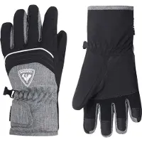 Rossignol Tech Impr G Junior Gloves Gris 6 Years Enfants