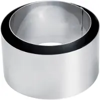 Orion Forma PIERŚCIEŃ do formowania potraw KOŁO 2x uniwersalny, Accessoires de cuisine malins, Argent