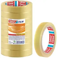 TESA ruban adhésif standard, transparent, 19 mm x 66 m