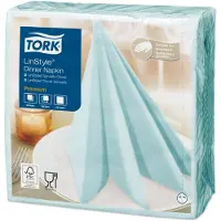 Tork 478880 Papierserviette Aqua-Farbe (e) (50 pcs, 39 x 39 cm)