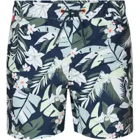 Petrol Industries Shorts de bain 'Covecrest' bleu marine / bleu clair / vert
