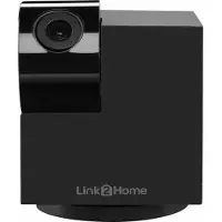 LINK2HOME Caméra intérieure motorisée connectée wifi, filaire