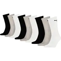 Puma Chaussettes Crew Adulte (lot de 9)