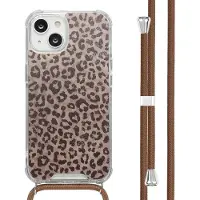 IMoshion Coque Design avec cordon Apple iPhone 14 - Leopard Mood