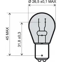 Osram Ampoule Pour Moto Triumph 650 Daytona 2005 Arg Neuf