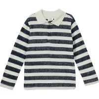 s.Oliver T-Shirt marine / blanc cassé