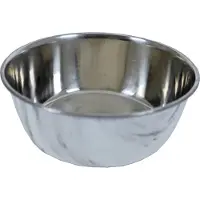 Gebr. De Boon Gamelle en inox avec motif en marbre pour chien et chat