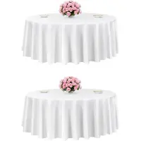 Vevor Nappe ronde blanche