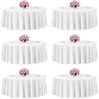 Vevor Nappe ronde blanche