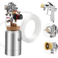 Vevor Réservoir de Peinture sous Pression Capacité 2 L 0,31 MPa