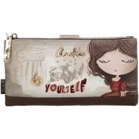 Anekke porte-monnaie Muse Flexible RFID Wallet Multicolor multicolore