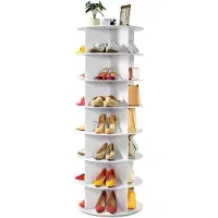 Vevor Étagère à chaussures rotative à 7 niveaux
