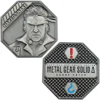 Fanatic Metal Gear Solid Delta Sammelmünze Naked Snake Limited Edition