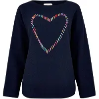 Apricot Pull-over bleu marine
