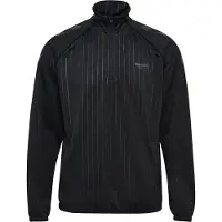 Hummel Stripe Half Zip Sweatshirt Noir M