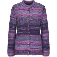 Goldner Cardigan violet / mélange de couleurs