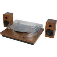 Technaxx Plattenspieler mit Bluetooth, Platine, Marron