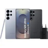 Samsung Galaxy S25 Ultra 256 Go Argent 5G + Pack d'Accessoires