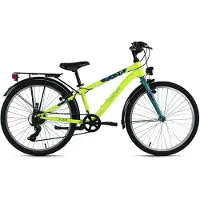 Dacapo Vélo enfant 24" Bobby 7 vitesses RH 32 cm avec éclairage - À partir de 8 ans 212K, 213K, 214K