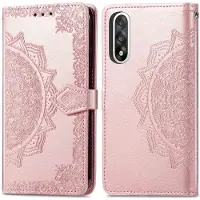 IMoshion Etui de télephone Mandala pour OnePlus Nord 5 - Rose Doré