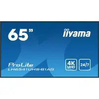Iiyama 164.0cm(65") LH6541UHS-B1AG 16:9 3xHDMI+USB IPS (Speditionsversand)