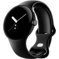 Google Pixel Watch mat noir acier inoxydable 41mm obsidian active band FR