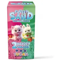 TUBAN Fluffy Sand rose & vert