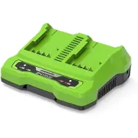 Greenworks G24X2UC4 Chargeur à double prise 24V+24V 4Ah (24 V)