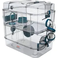 Zolux - Cage pour hamsters, souris et gerbilles RODY 3" Duo