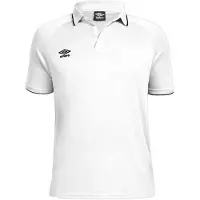 Umbro Torch Short Sleeve Polo Blanc 14 Years Garçon