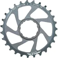 Miche Supertype 10s Shimano Last Position Pinion Argenté 30t / 10s