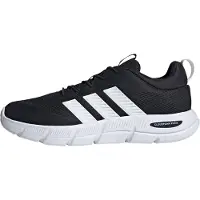 Adidas Baskets basses 'Cloudfoam Flex' noir / blanc