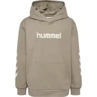 Hummel Sweat de sport taupe / blanc