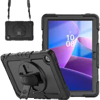 Accezz Coque arrière Defender XT Lenovo Tab (2025) - Noir