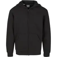 Urban Classics Uck8003 Full Zip Sweatshirt Noir 134-140 cm Garçon
