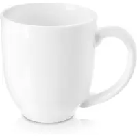 Orion Kubek Porcelanowy 450 ml Mona Biały Pojemny Klasyczny do Zmywarki, Tasse, Blanc