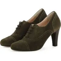 Evita Escarpins 'MARIA' vert foncé
