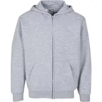Urban Classics Uck8003 Full Zip Sweatshirt Gris 122-128 cm Garçon