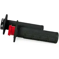 Rtech R20 Lock-on Half Waffle Grips Noir