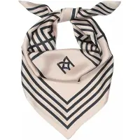 Kazar Foulard nude / noir