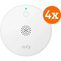 Eufy Détecteur de Fumée E10 Lot de 4