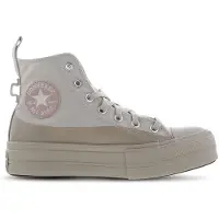 Converse Ctas Lift Platform High Femme - Baskets, Marron - Pointure 35 - Textile, Synthétique
