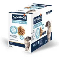 Affinity Advance Veterinary Diets Advance Vet Gastroenteric Pouch 85g Snack 12 Units Blanc