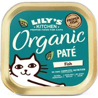 Lily's Kitchen Pâtée bio poisson chat adulte-19 x 85 g