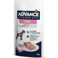 Affinity Advance Vet Canine Atopic Pouch 8x150g Dog Food Argenté 8x150g