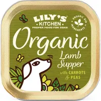 Lily's Kitchen Organic Supper pâtée à l'agneau pour chien