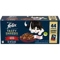 Felix Sélection Campagne au boeuf, poulet, canard, dinde en sauce pâtée pour chat