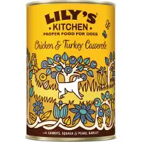 Lily's Kitchen Lilys Kitchen Hondenvoer - Boîte - Poulet & Dinde - 6 x 400 g