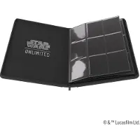 Ultra pro GGS31050 - Star Wars: Unlimited Zip-Up Album 18-Pocket - Black