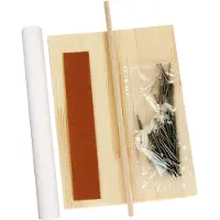 Pebaro 468 Kit De Construction En Bois Avec Planche En Velours Clous Et Autres Accessoires Cadeau Parfait Pour Les Bricoleurs